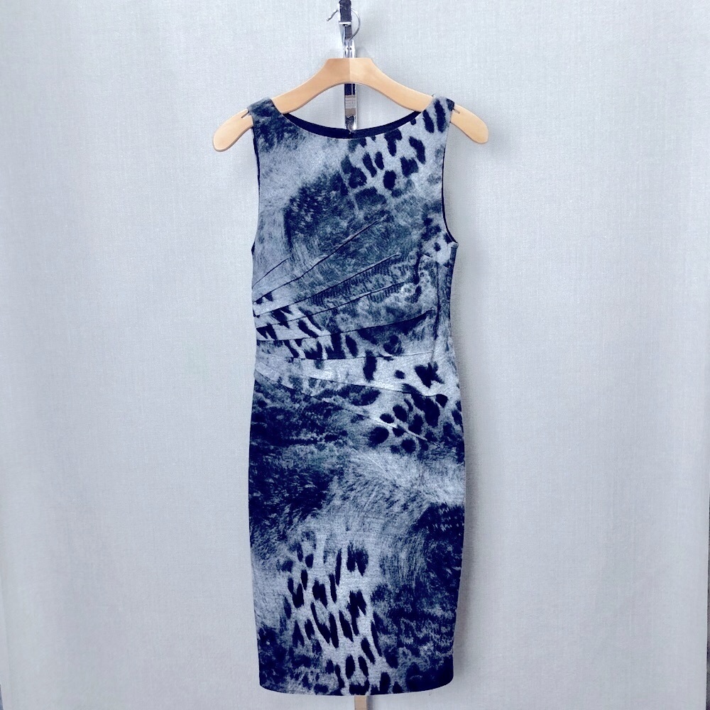 Cache Animal Print Sleeveless Dress